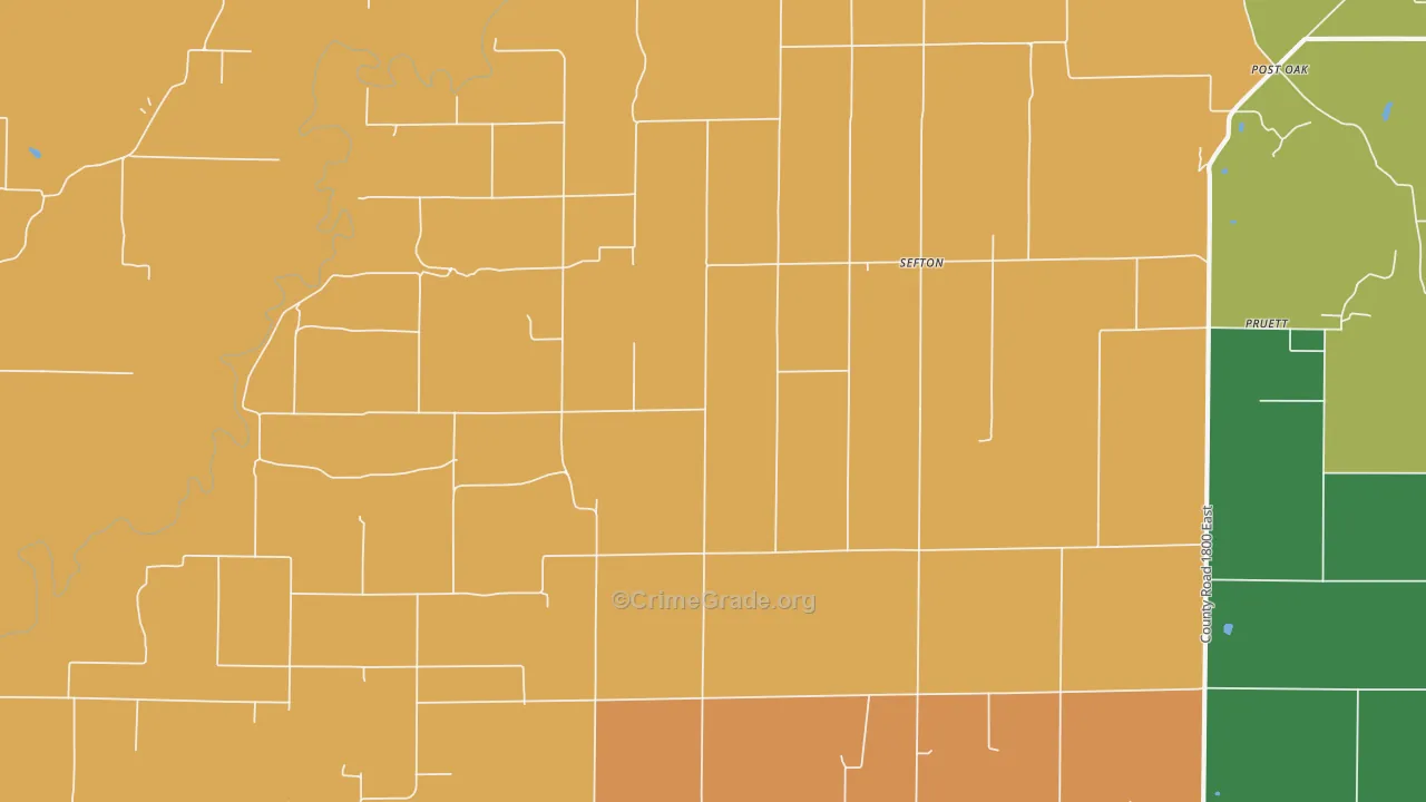 Confidence, IL Map of Assault Rates