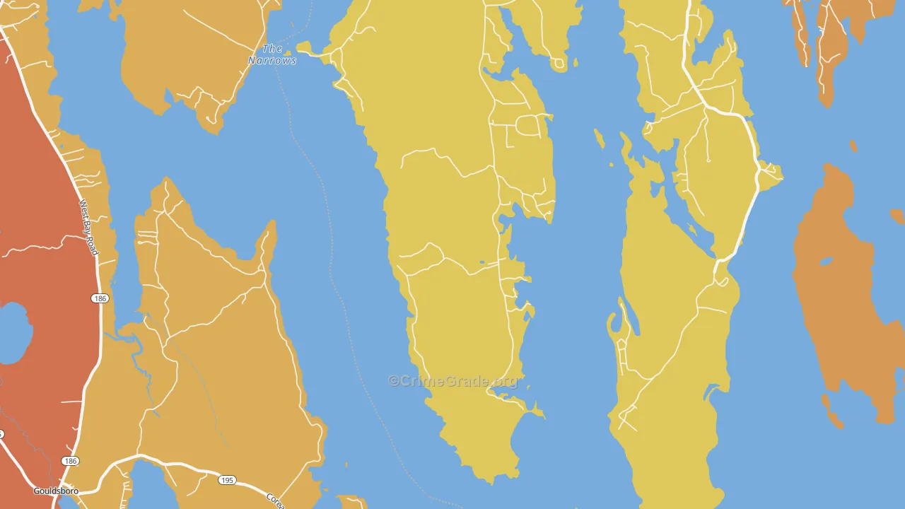Corea, ME Map of Assault Rates