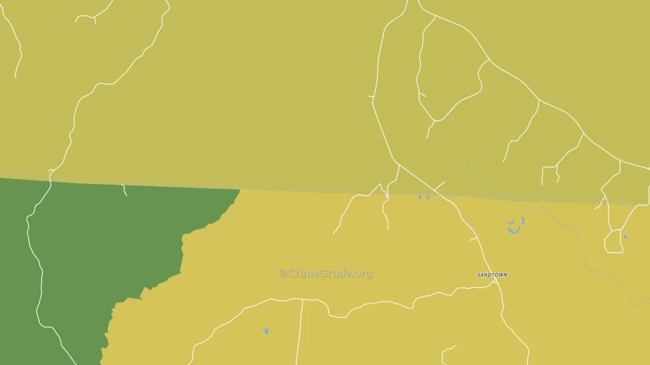 Corona, AL Map of Assault Rates