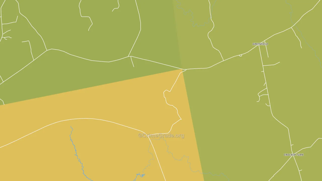 Costigan, ME Map of Assault Rates
