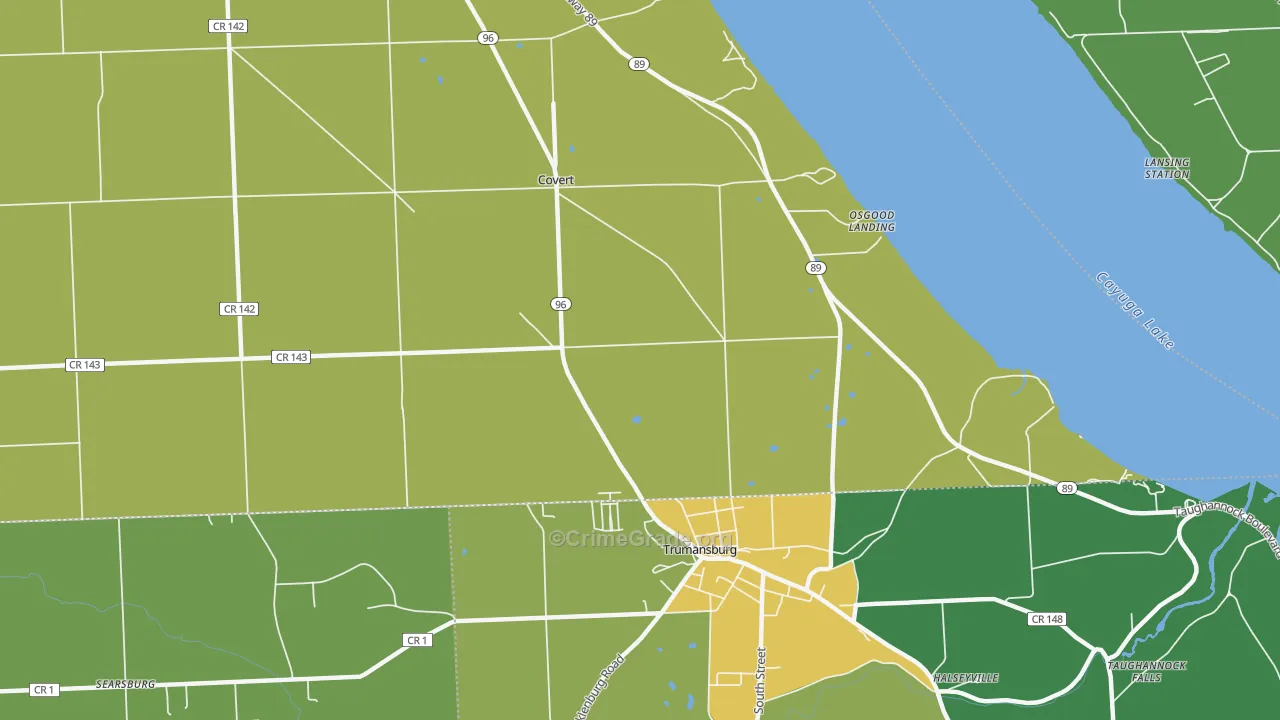 Covert, NY Map of Assault Rates