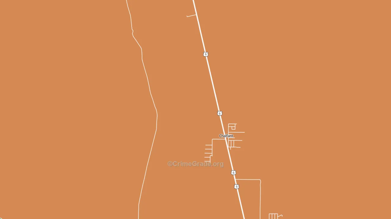 Crestview, CA Map of Assault Rates