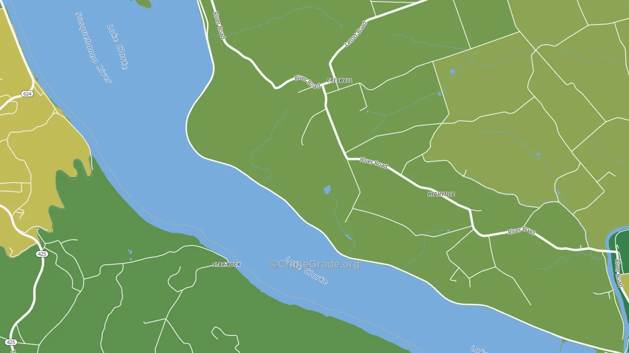 Creswell, PA Map of Assault Rates