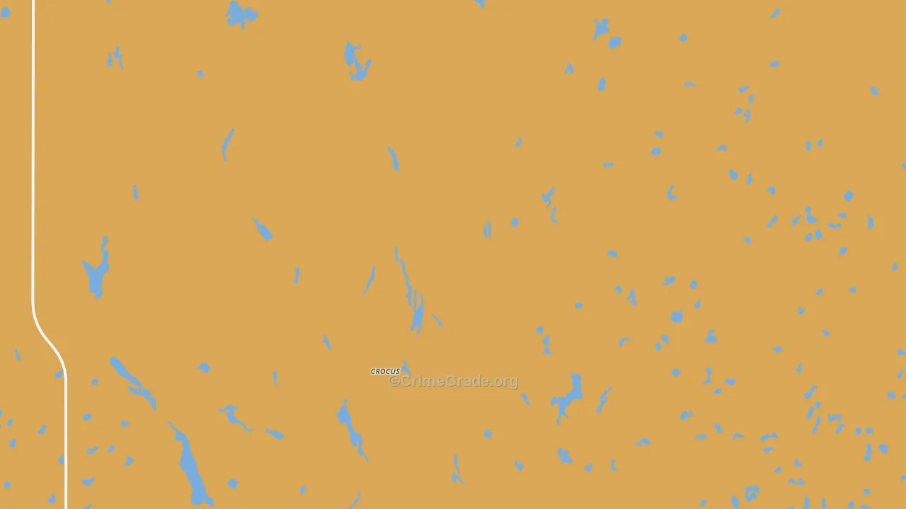 Crocus, ND Map of Assault Rates
