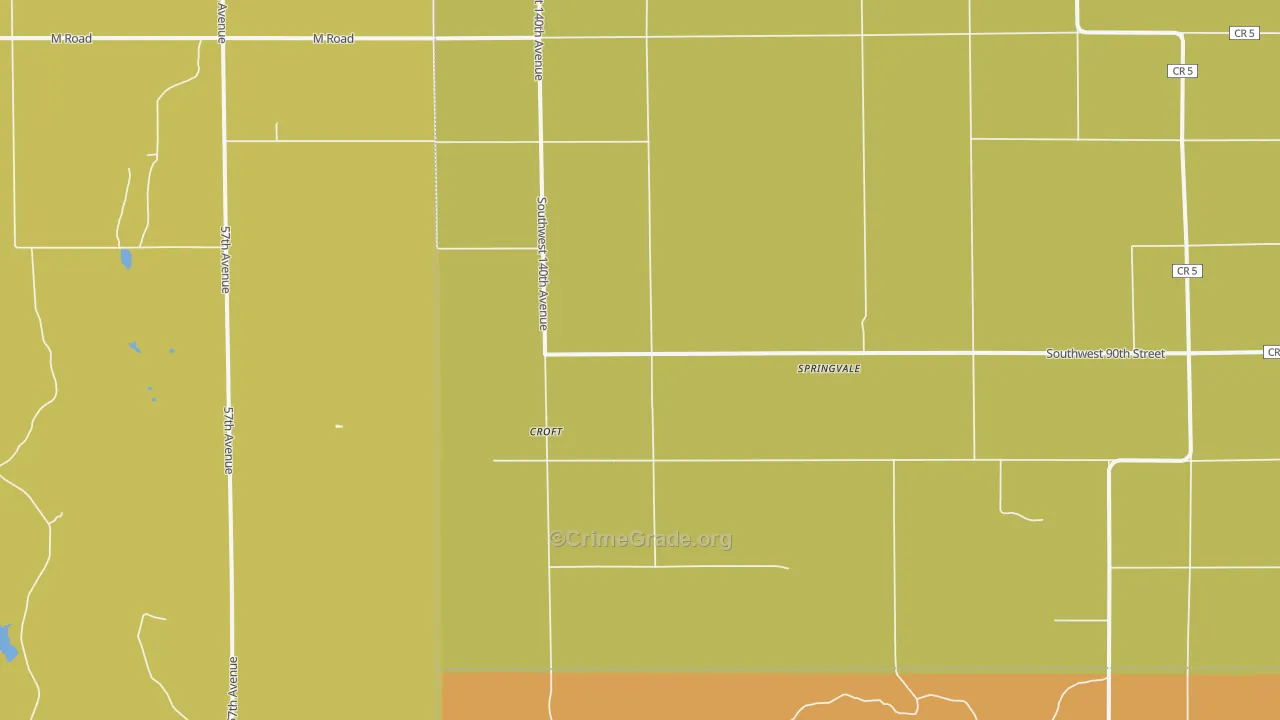 Croft, KS Map of Assault Rates