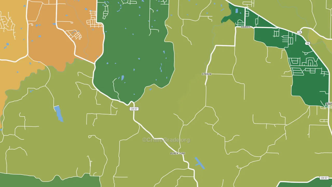 Crosses, AR Map of Assault Rates