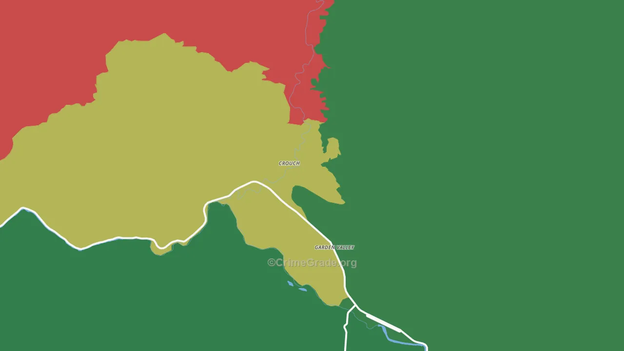Crouch, ID Map of Assault Rates