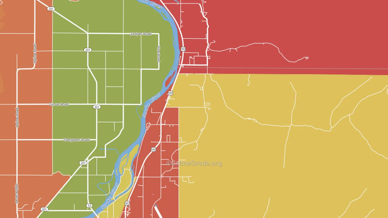 Crystal, ID Map of Assault Rates