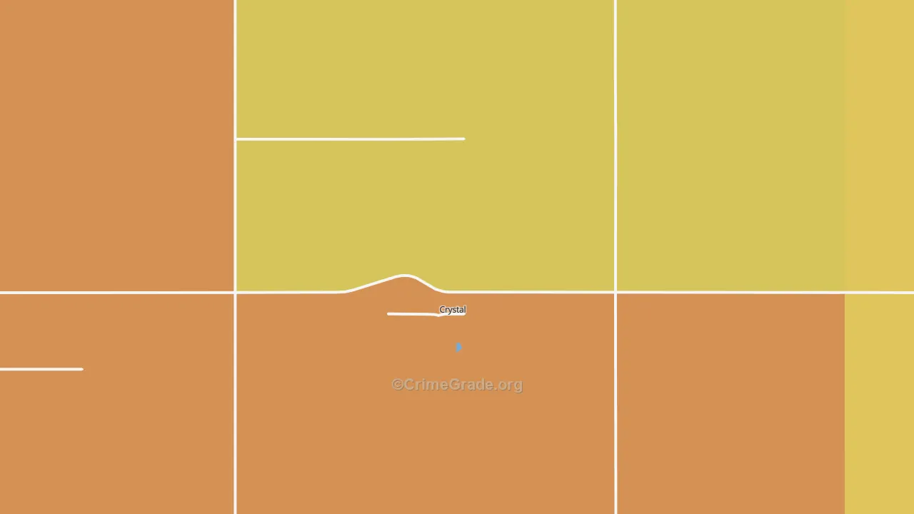 Crystal, ND Map of Assault Rates