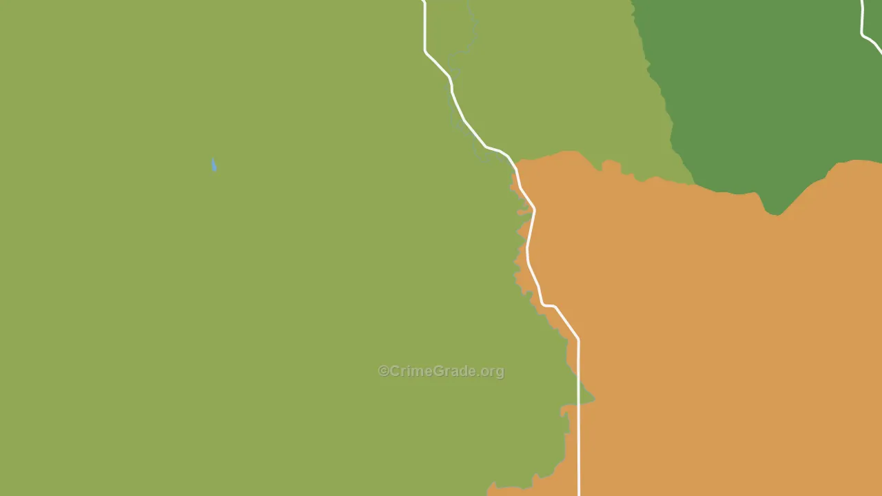 Curtis, WA Map of Assault Rates