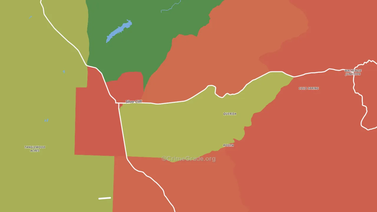 Custer County, CO Map of Assault Rates