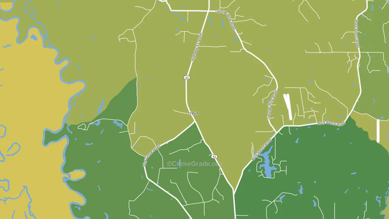 Cybur, MS Map of Assault Rates