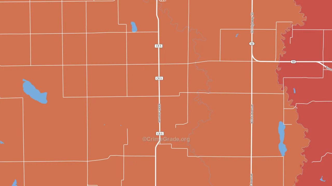 Dante, SD Map of Assault Rates