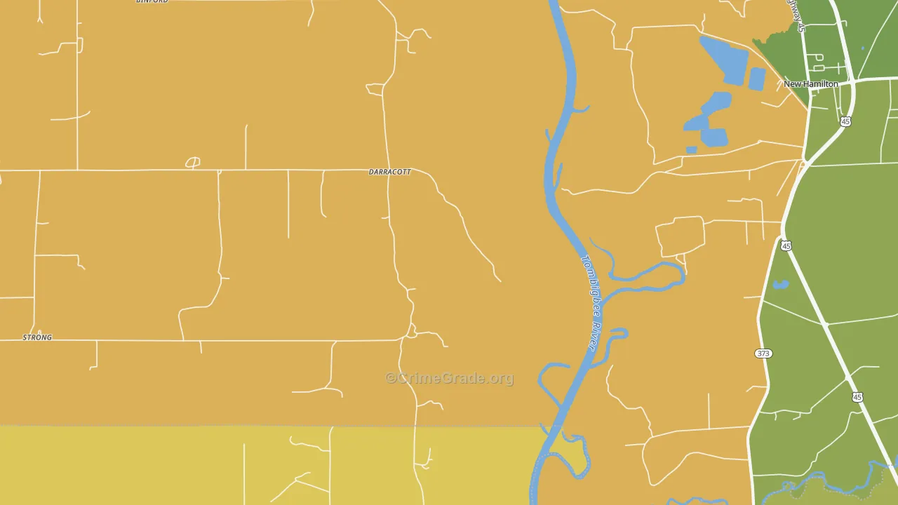 Darracott, MS Map of Assault Rates