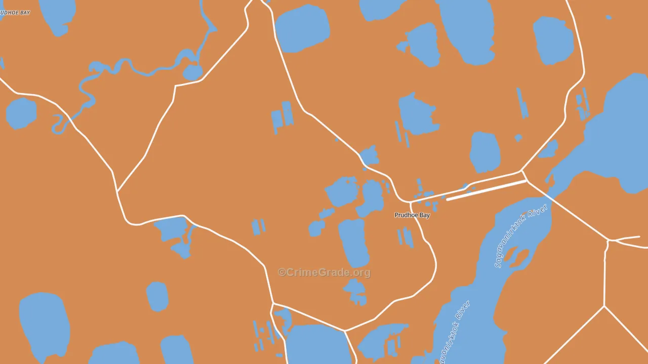 Deadhorse, AK Map of Assault Rates