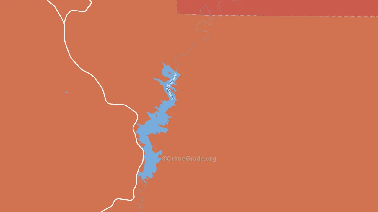 Decker, MT Map of Assault Rates