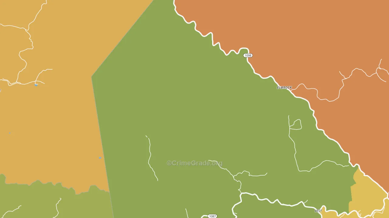Decoy, KY Map of Assault Rates