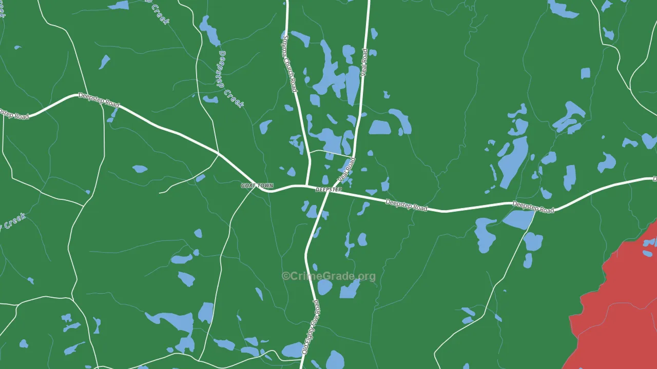 Deepstep, GA Map of Assault Rates