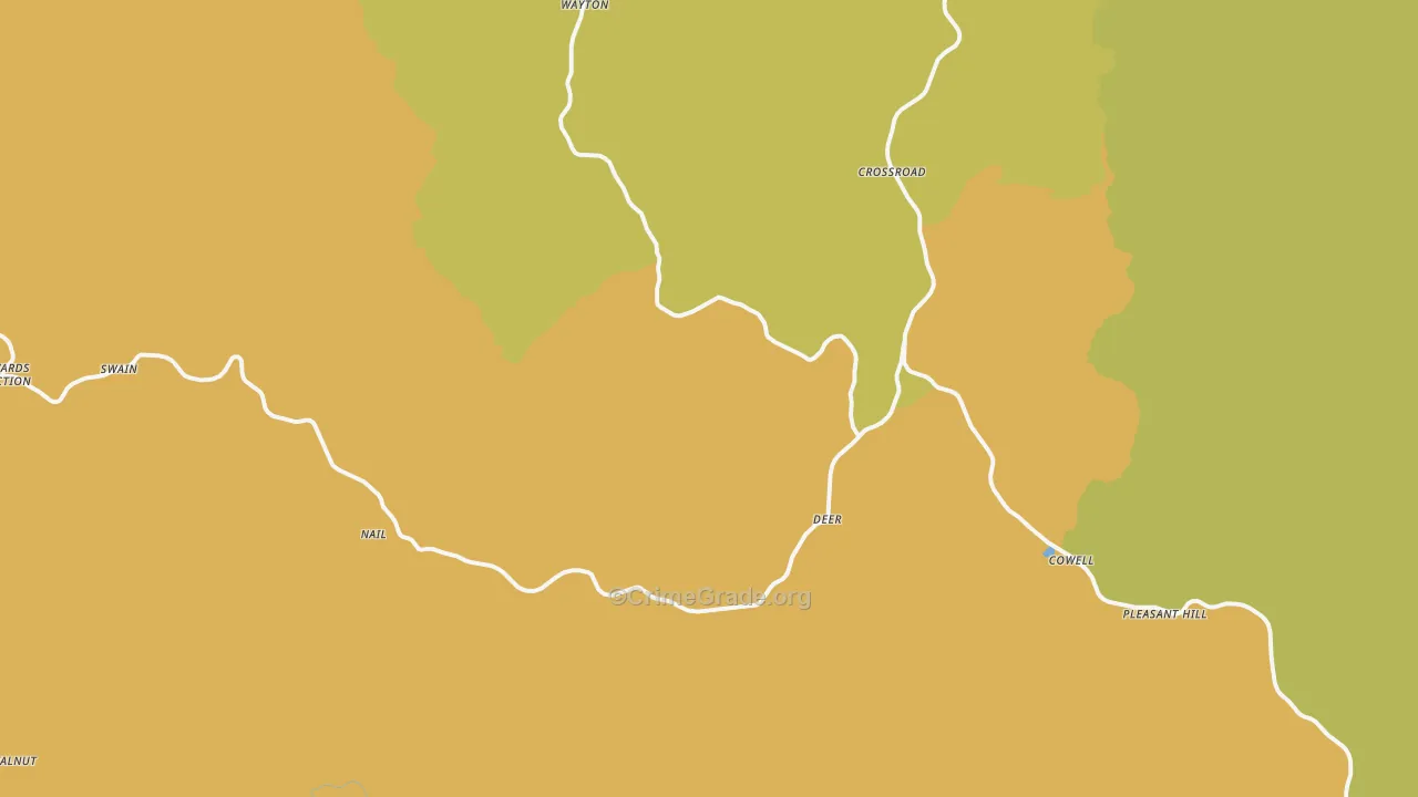 Deer, AR Map of Assault Rates