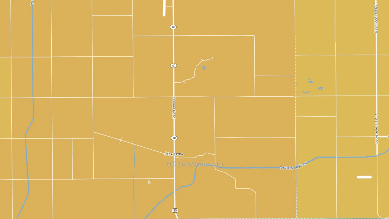 Deer Grove, IL Map of Assault Rates