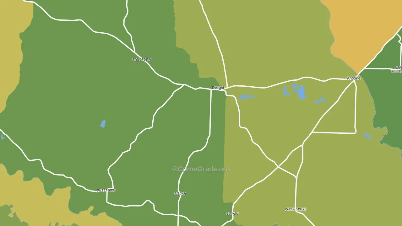 Delight, AR Map of Assault Rates