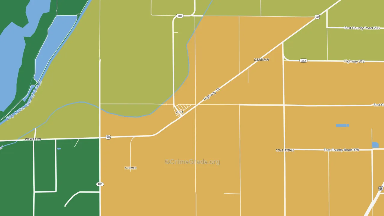 Dell, AR Map of Assault Rates