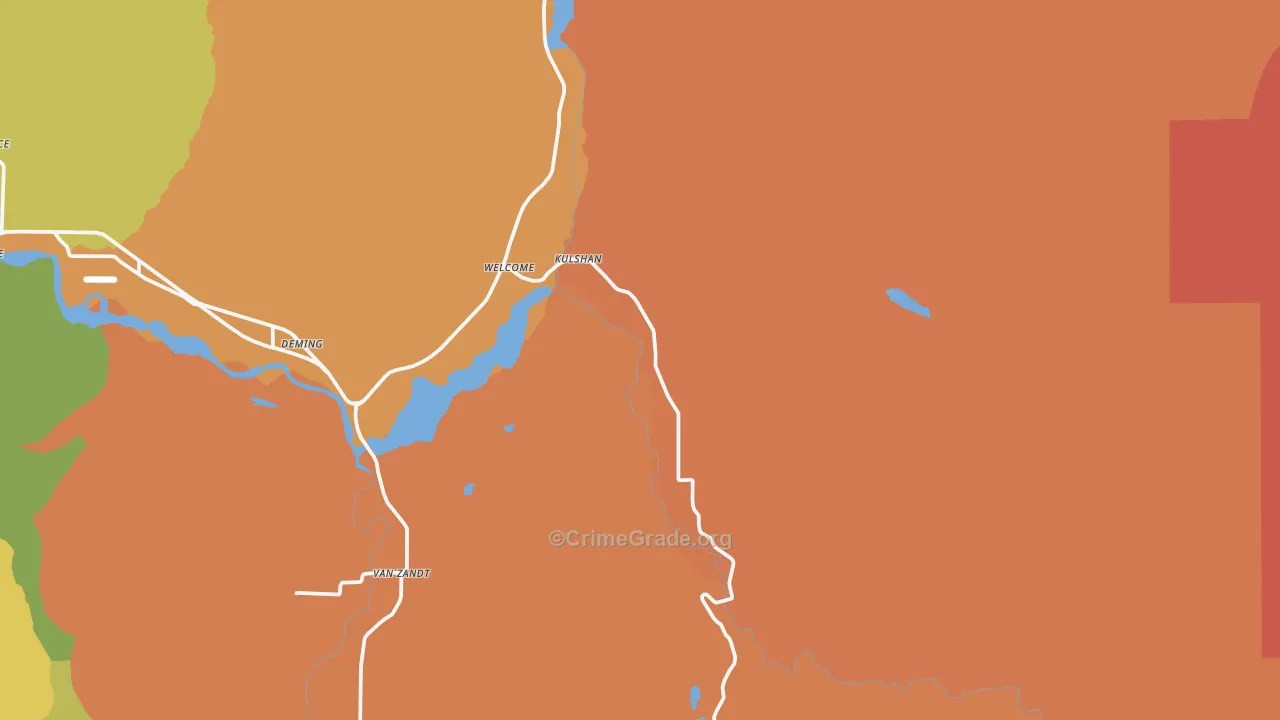Deming, WA Map of Assault Rates