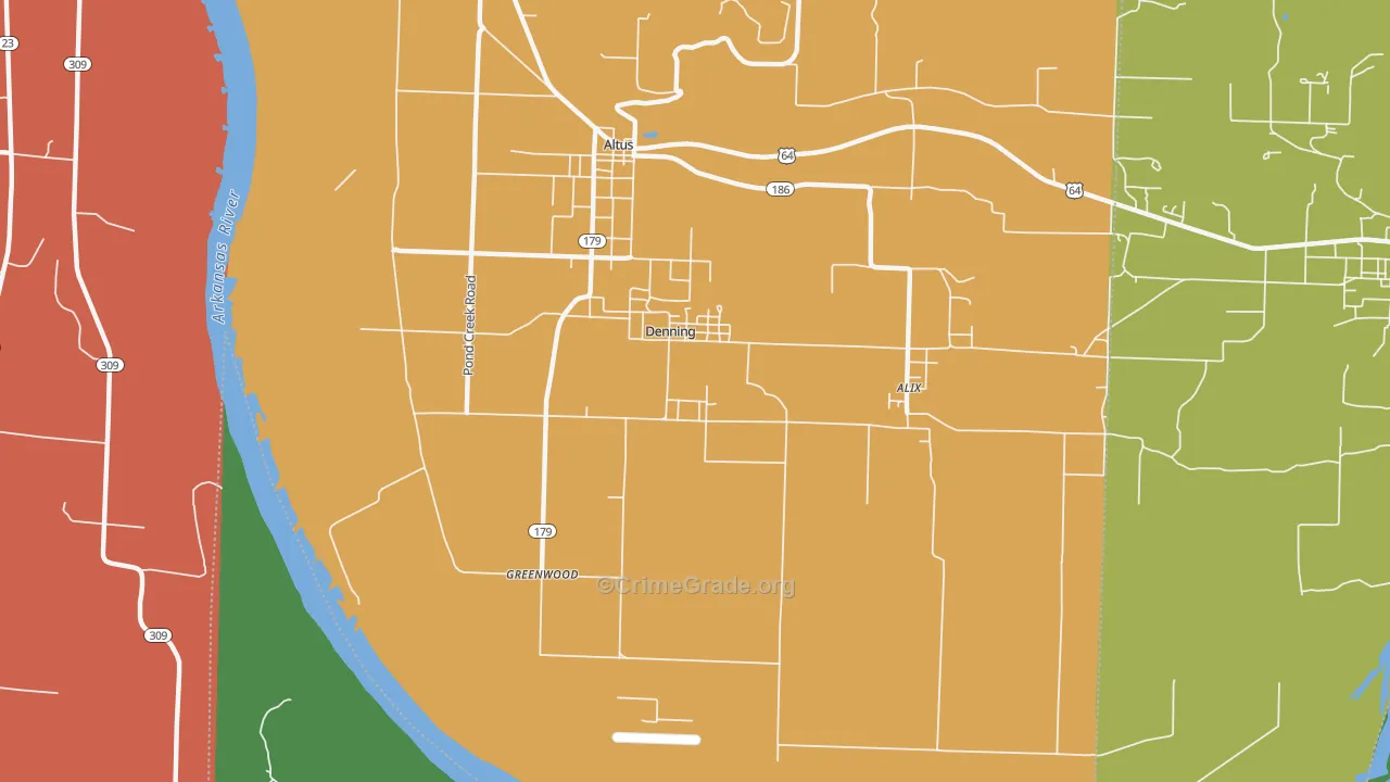 Denning, AR Map of Assault Rates