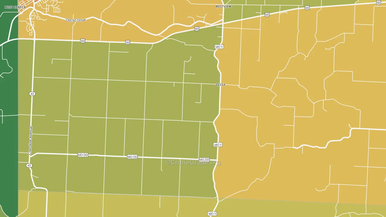 Dessa, MO Map of Assault Rates