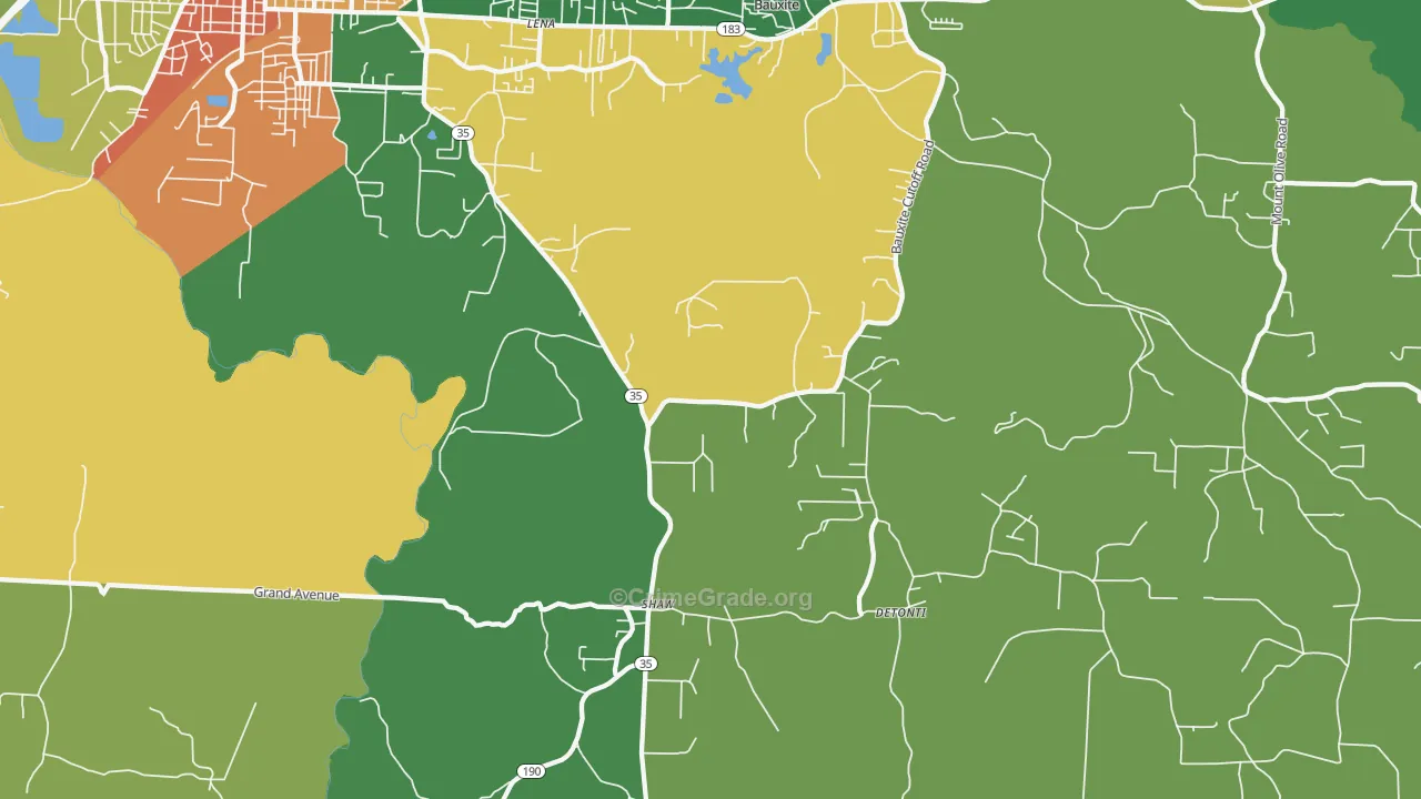 Detonti, AR Map of Assault Rates