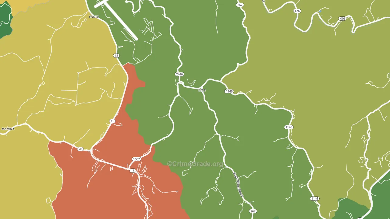 Dice, KY Map of Assault Rates