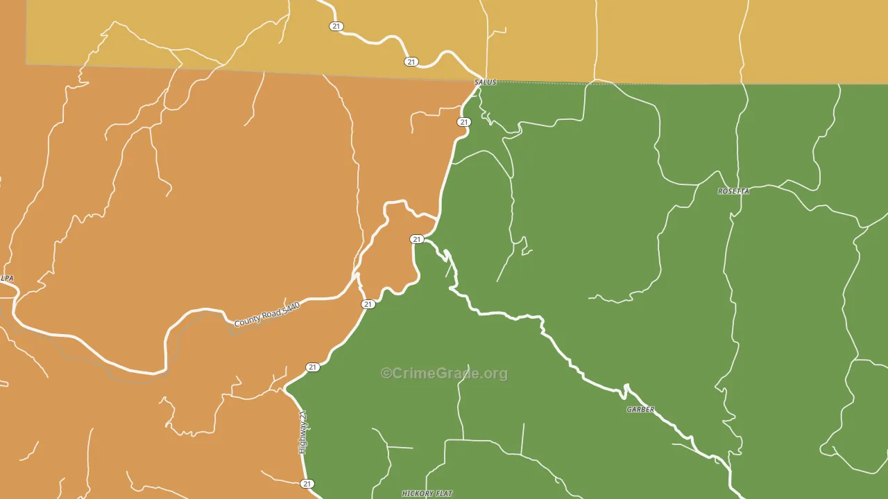 Dillen, AR Map of Assault Rates