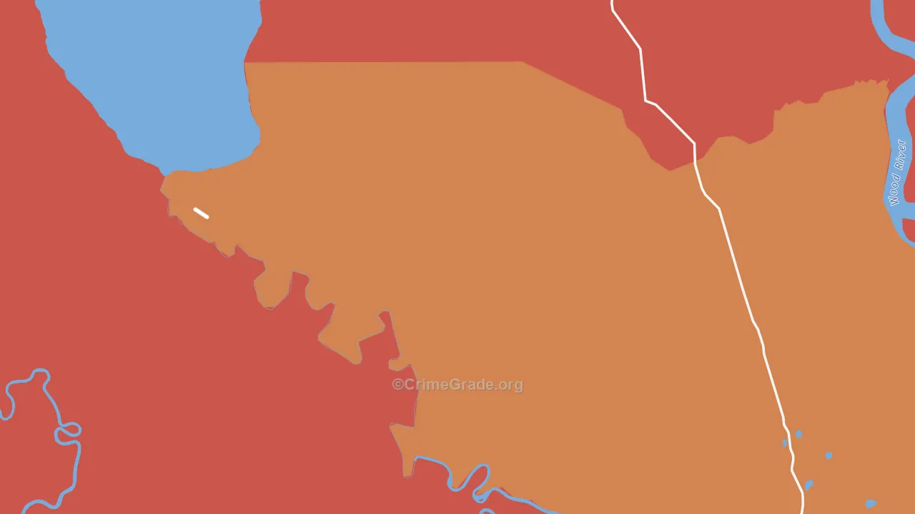 Dillingham Census Area, AK Map of Assault Rates