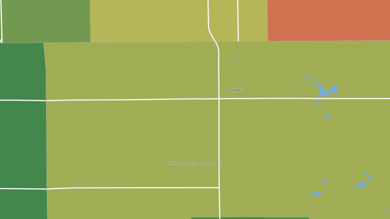 Dimock, SD Map of Assault Rates