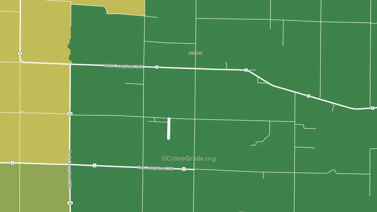 Disco, IL Map of Assault Rates