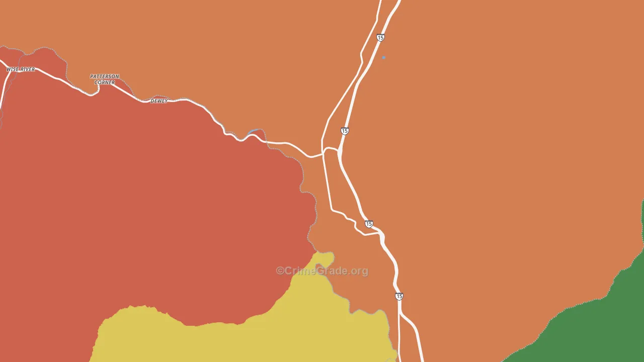 Divide, MT Map of Assault Rates