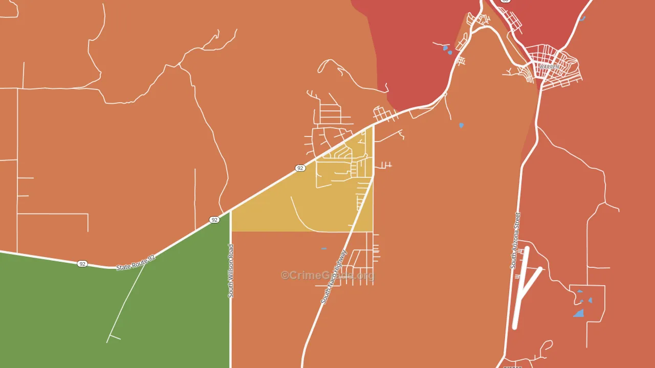 Don Luis, AZ Map of Assault Rates