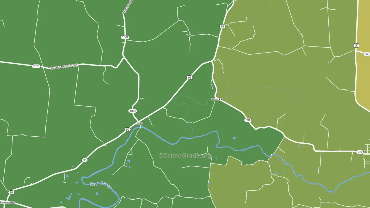 Dot, KY Map of Assault Rates