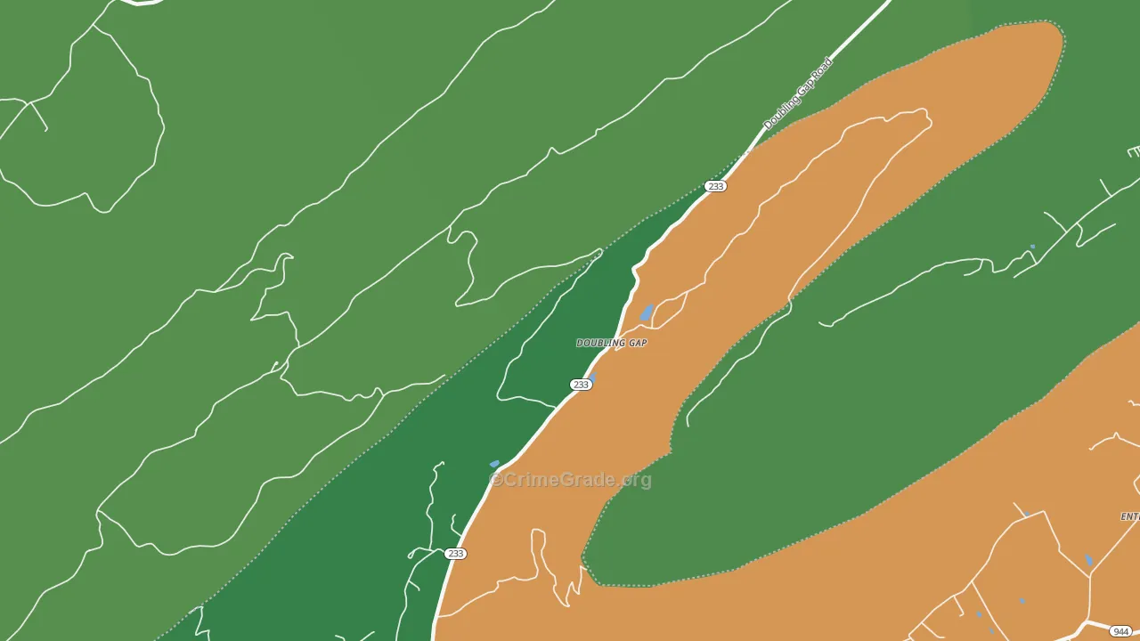 Doubling Gap, PA Map of Assault Rates