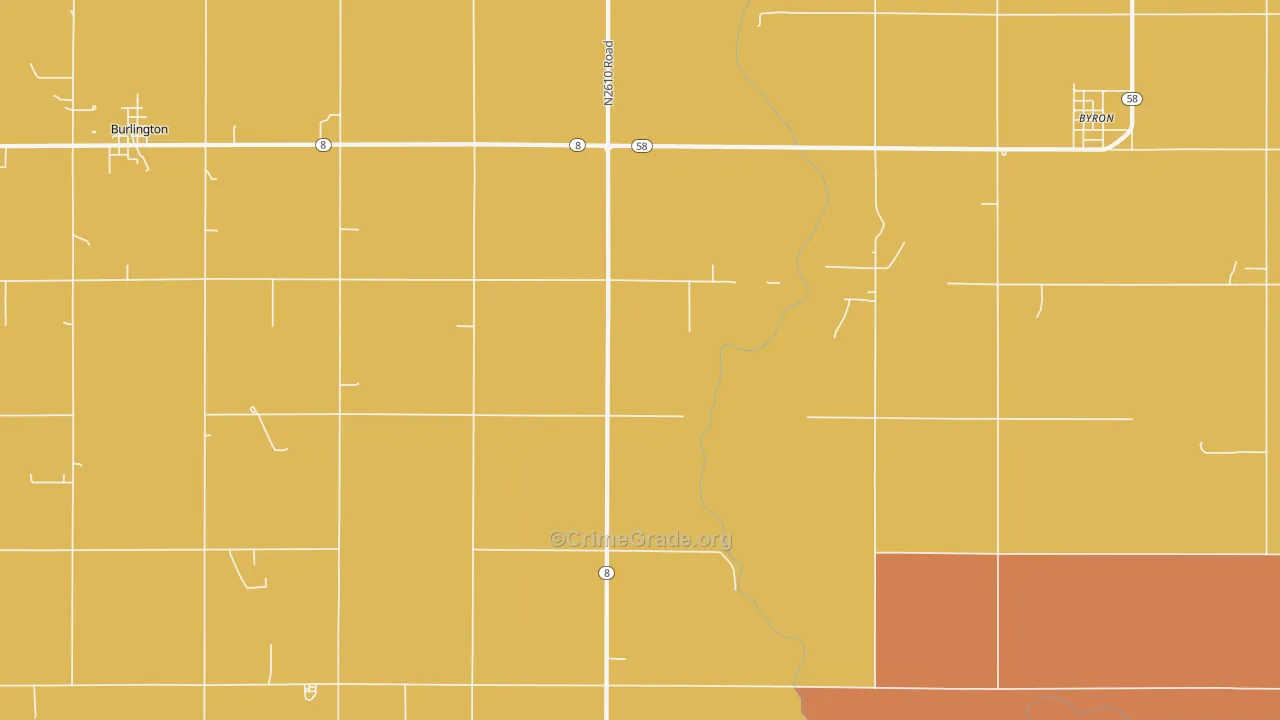 Driftwood, OK Map of Assault Rates
