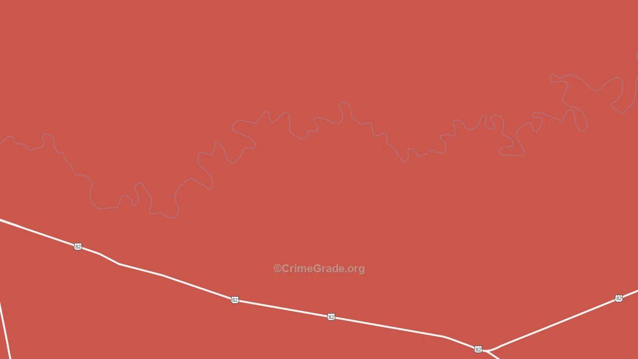 Dumont, TX Map of Assault Rates