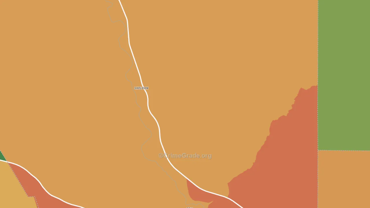 Duncan, AZ Map of Assault Rates
