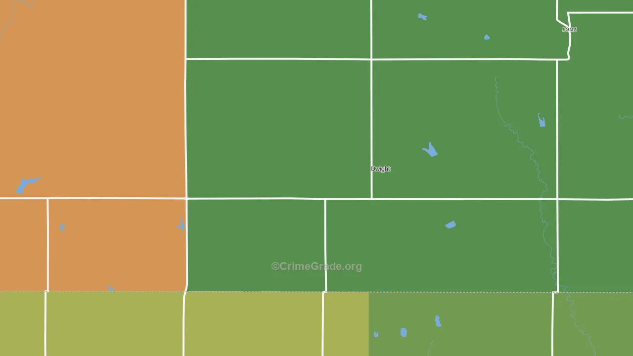 Dwight, NE Map of Assault Rates
