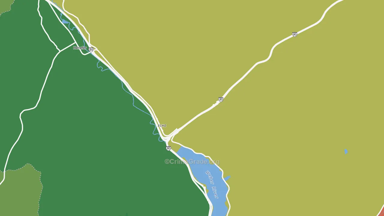 Echo, UT Map of Assault Rates