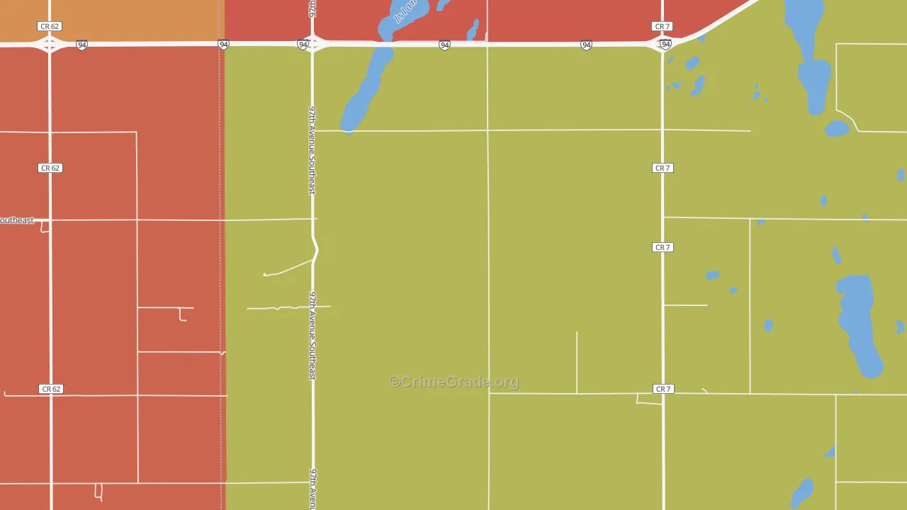 Eckelson, ND Map of Assault Rates