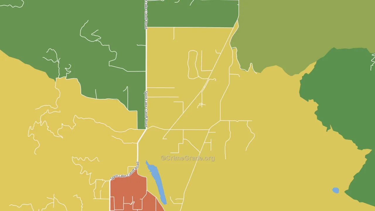 Edgemere, ID Map of Assault Rates