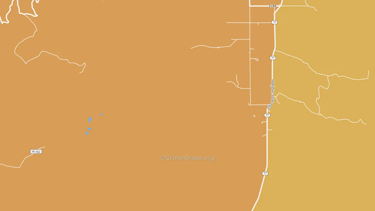 Elba, ID Map of Assault Rates