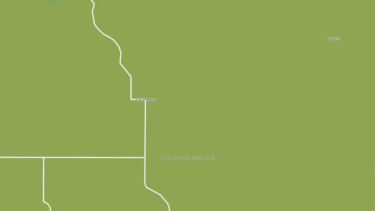 Elm Springs, SD Map of Assault Rates
