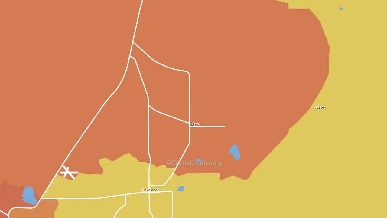 Elmo, UT Map of Assault Rates