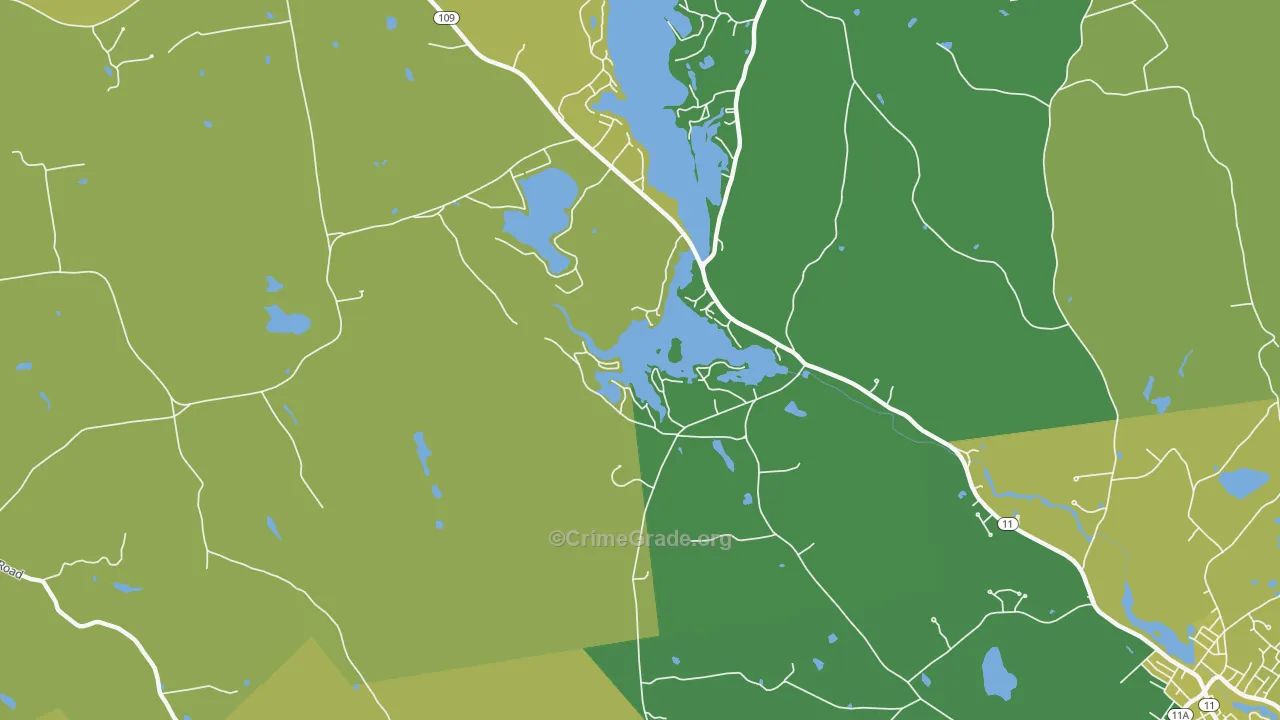 Emery Mills, ME Map of Assault Rates